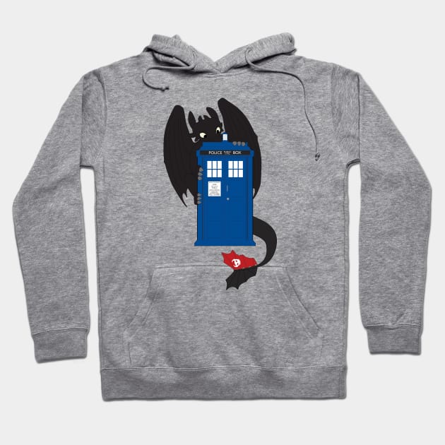 How To Train The Doctor Hoodie by Zap Studios